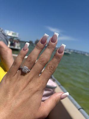 The ring my fiancé bought me !