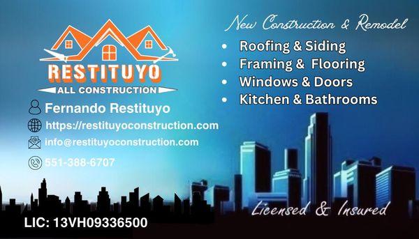Restituyo Construction