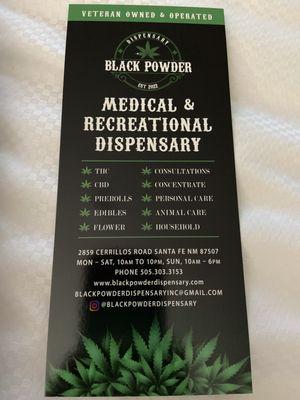 Black Powder Dispensary