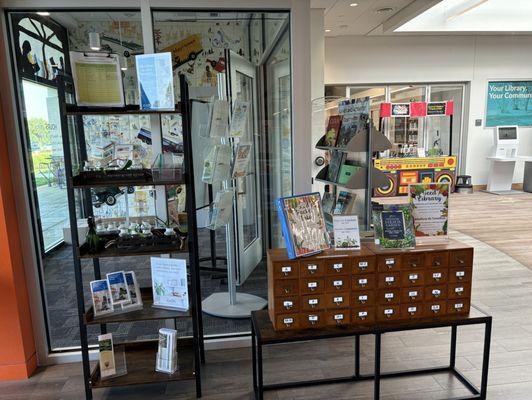 Seed library and plant swap