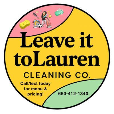 Leave It To Lauren Cleaning