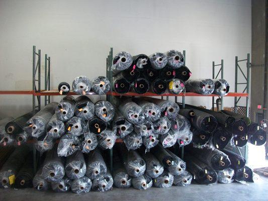 All of our synthetic grass is in stock at all times