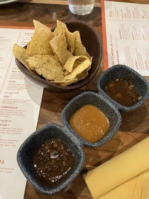Chips and salsa (amazing!)