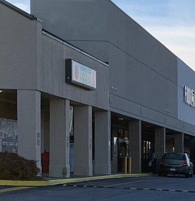 Car in the no parking zone