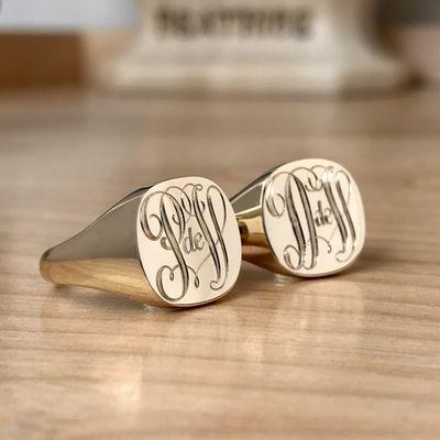 Hand Engraved, Fancy Script Font