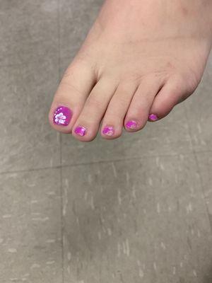 Less than 12 hours and they're already chipping.