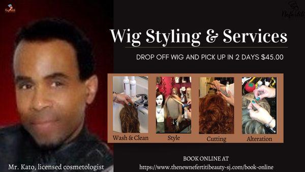 Wig Care Services at
Nefertiti Beauty Supply & Salons