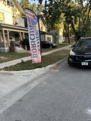 Outside kitchen spaces