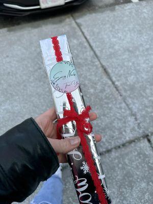 I received a sweet little gift for Christmas!