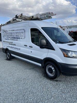 Miracle Man Plumbing Van