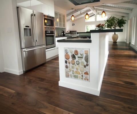 Bay Area flooring project by Fall Design.
