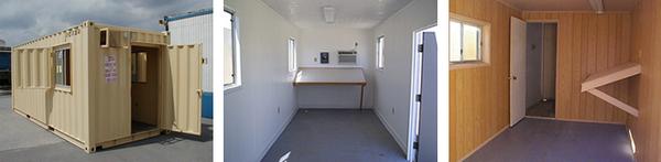 Customizable to fit your individual worksite/job needs. Modifications include: steel or aluminum containers, A/C, lockable do...