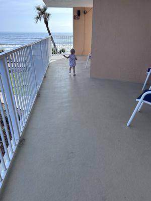 Beach view from every room.