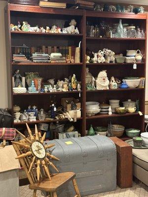 Whatever your passion is we are sure to have it! Antiques to Vintage...thousand of pieces in stock.