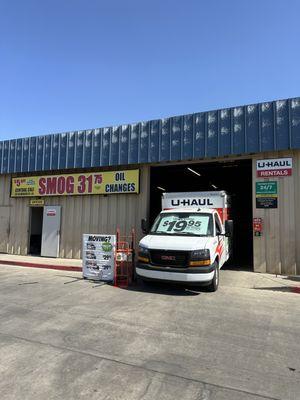 Now offering U-Haul services!