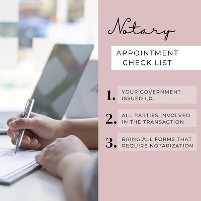 Just Need Your Signature Mobile Notary Services