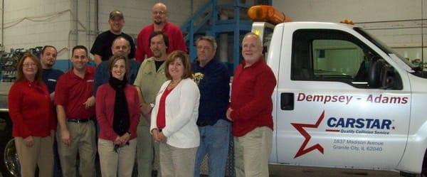 The Dempsey-Adams CARSTAR Team is Ready to Serve You