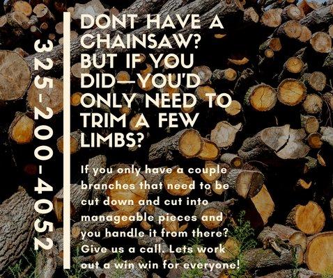 Concho Tree Removal & Landscaping