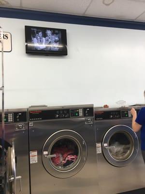 Lots of New stainless steel machines and old movies!