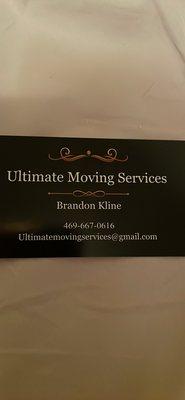 Ultimate Moving Services
