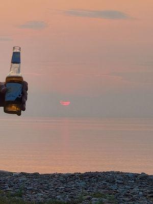 Awesome sunset at Shady Shores