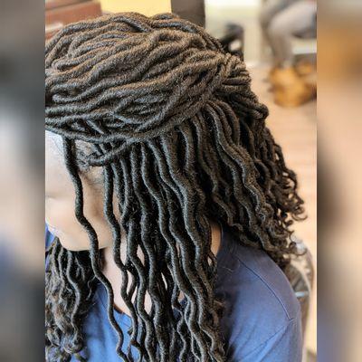 Crochet faux locks