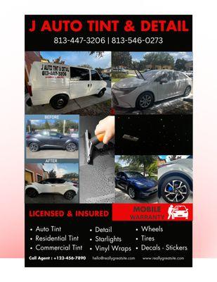 J Auto Tint & Detail