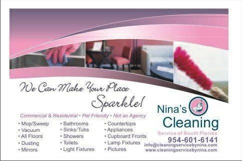 Nina's Cleaning Service of South Florida