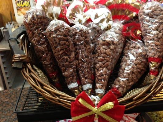 Check out our yummy nuts! Free samples!!
