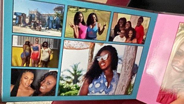 my photos were reproduced very clearly in photo album