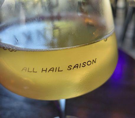 I can totally get behind this "All Hail"!