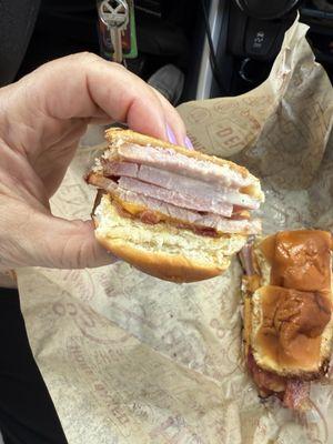 Tavern club sliders, yummy