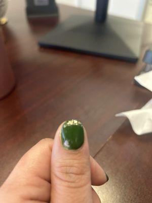 Peeled the second day!