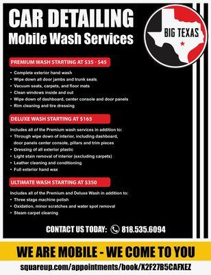 Big Texas Detailing & Mobile Wash