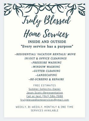 Truly Blessed Home Services