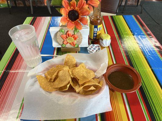 Chips and salsa