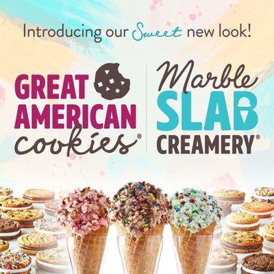 Marble Slab Creamery and Great American Cookies