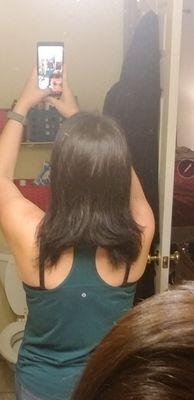 I asked for a long bob...