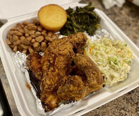 Meat and 2 Vegetable