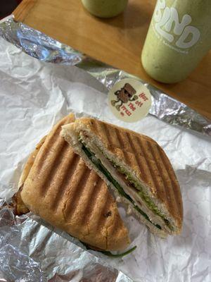 Bounce Back Smoothie & Prime Time Panini