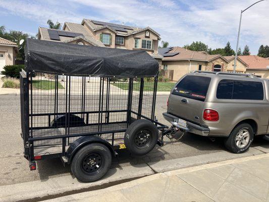 One Guy Moving Stuff