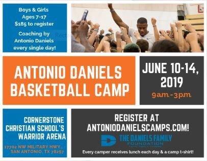 Antonio Daniels Basketball Camp - The Daniels Family Foundation