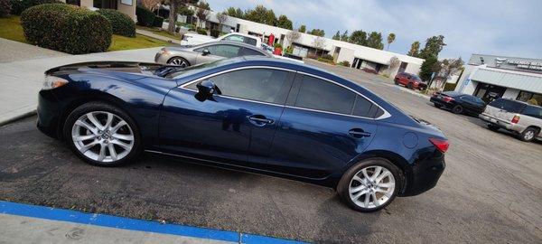 Excellent tint job!