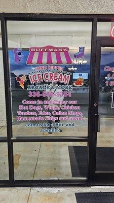 Huffman's Ice Cream, Arcade, and More