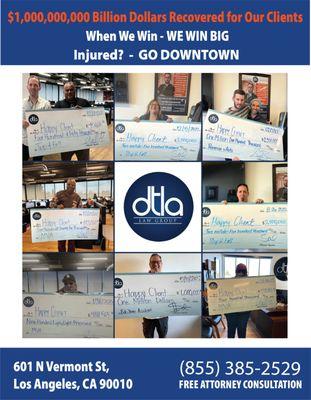 Over $1,000,000,000 Recovered for our Clients