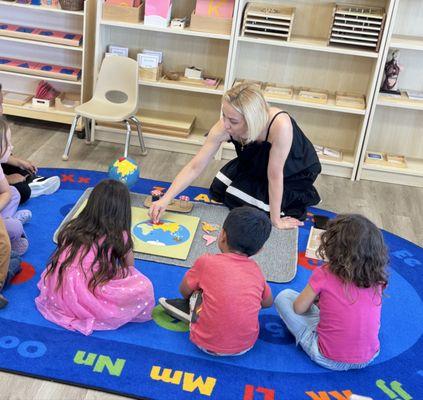 Circle time in Leaps and Bounds