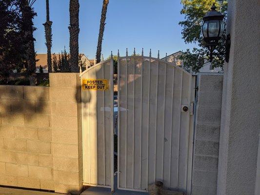 Amerigas broke into a locked, signed property to cap off tanks they don't own