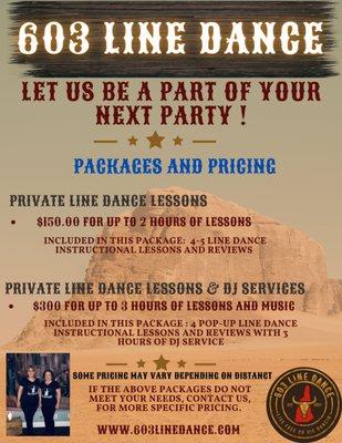 603 Line Dance