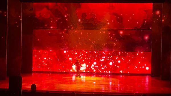 Hot & sultry ice skating