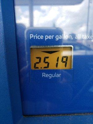 Yes, regular. $.037 cheaper than Metro Detroit prices.